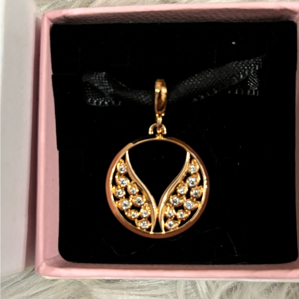 New in box Pandora Me Burning Wings Medallion